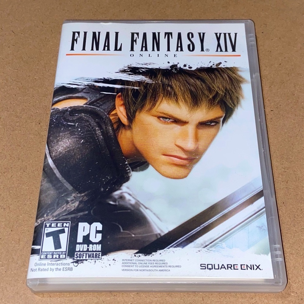 2010 FINAL FANTASY XIV PC DVD ROM Online Square Enix Game